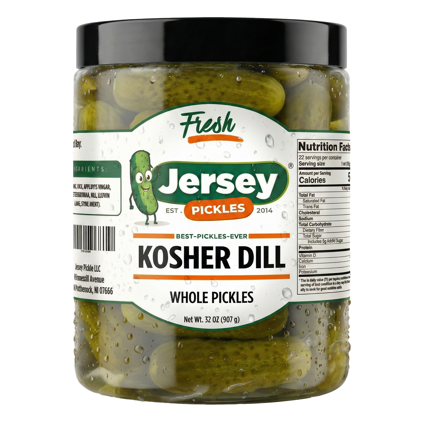 Whole Kosher Dill Pickles