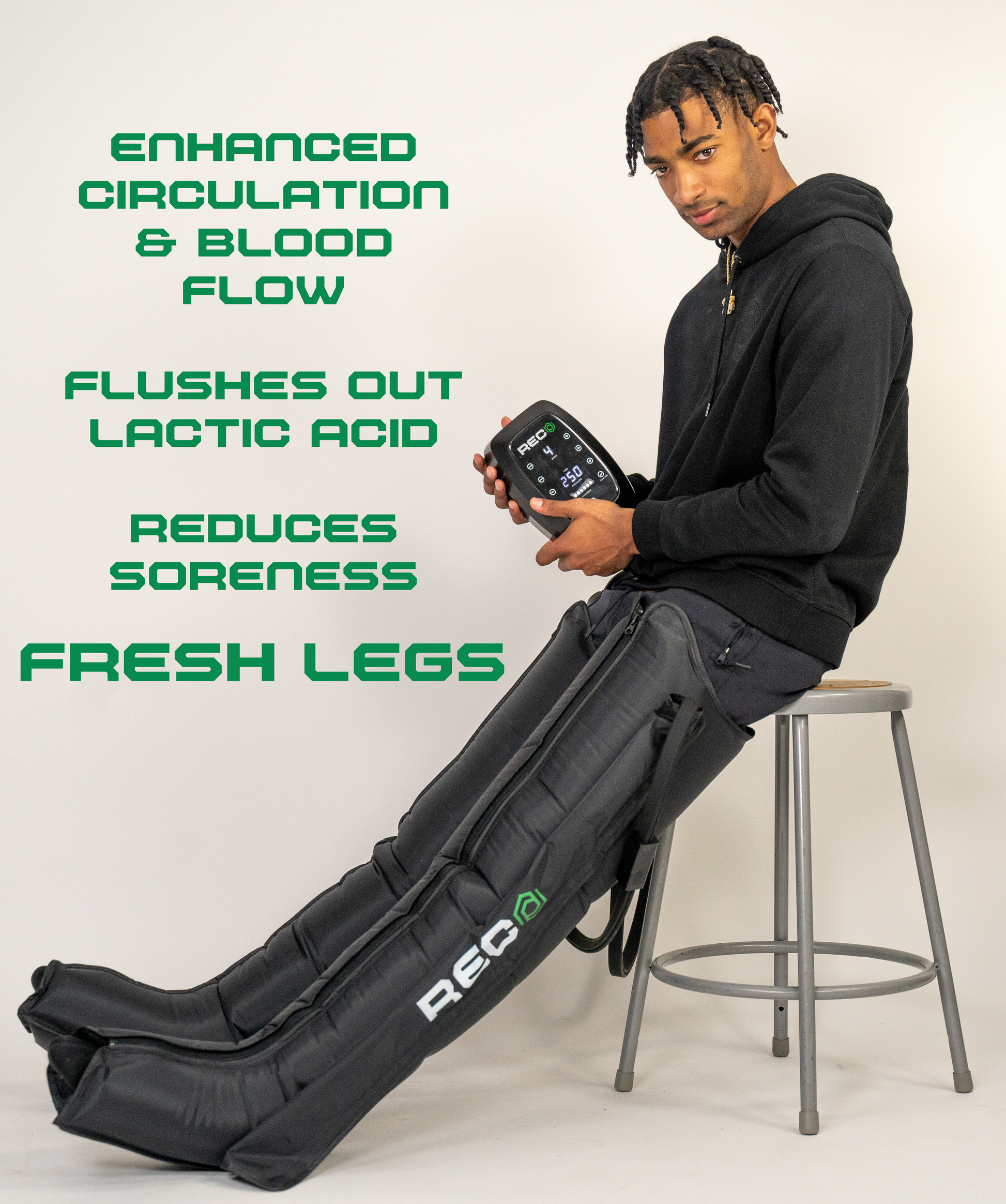 Leg Compression Sleeves - Reco - The Track and Field Store