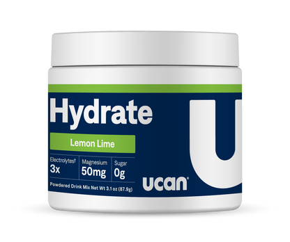 Lemon Lime Hydrate Electrolyte Jar - UCAN - The Track and Field Store