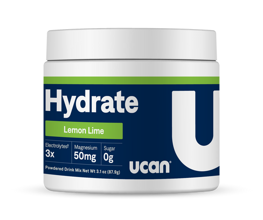 Lemon Lime Hydrate Electrolyte Jar - UCAN - The Track and Field Store