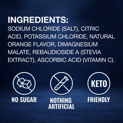 Electrolytes Bulk Jar - Orange Flavor