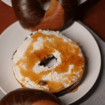 Marble Rye Bagels
