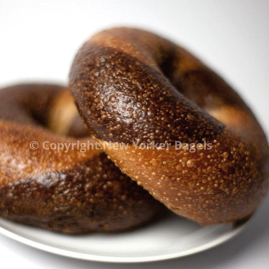 Marble Rye Bagels