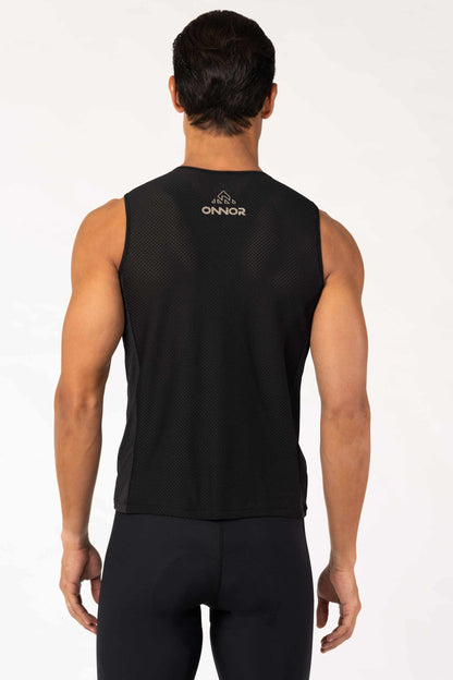 Men's Black Pro Running Base Layer - ONNOR