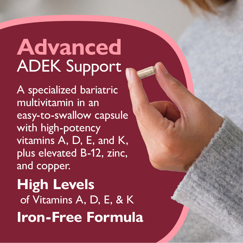 Multi-ADEK Vitamin Capsules, Iron-Free