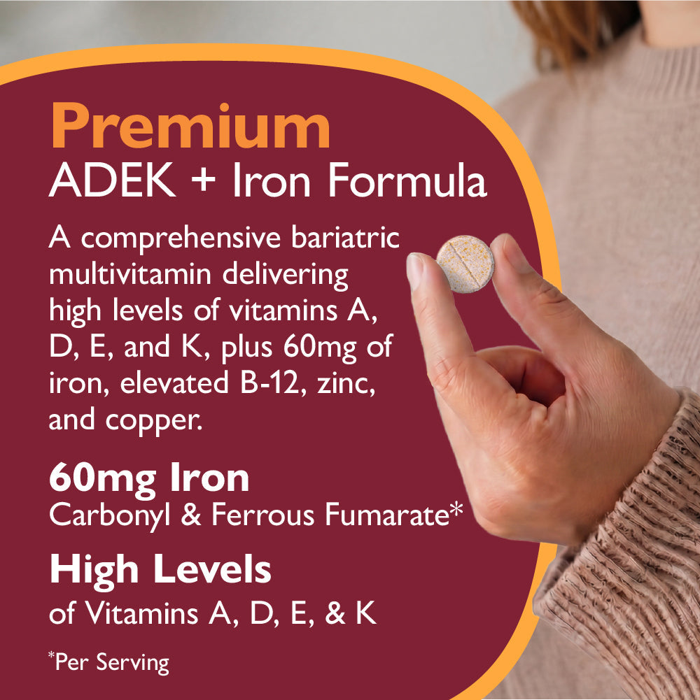 Multi-ADEK Chewable Multivitamin with Iron, Grape