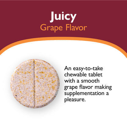 Multi-ADEK Chewable Multivitamin with Iron, Grape