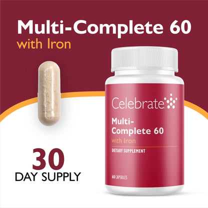 Multi-Complete 60 Bariatric Multivitamin with Iron