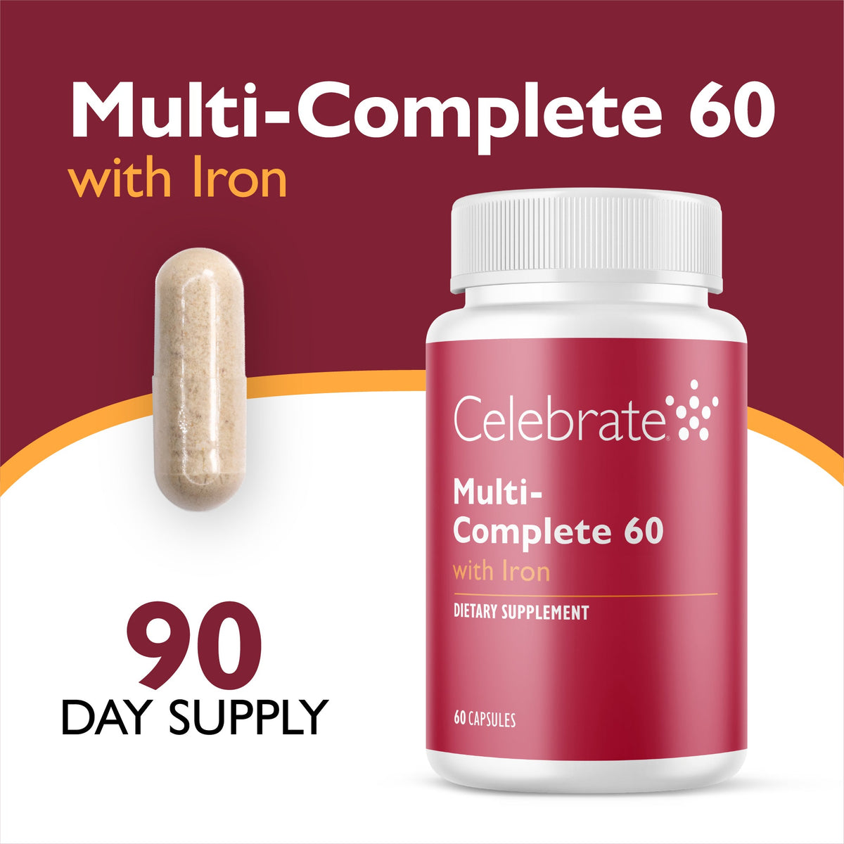 Multi-Complete 60 Bariatric Multivitamin with Iron