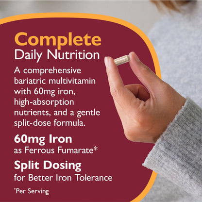 Multi-Complete 60 Bariatric Multivitamin with Iron
