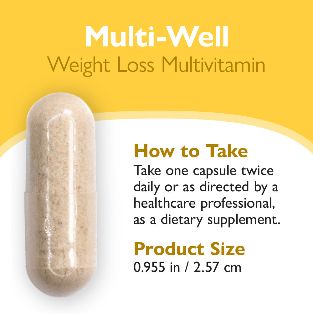 Multi-Well Weight Loss Multivitamin Capsules