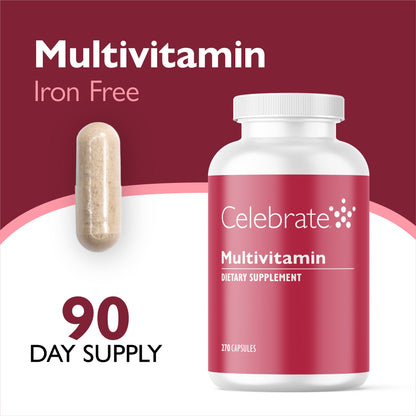 Bariatric Multivitamin Capsules, Iron-Free