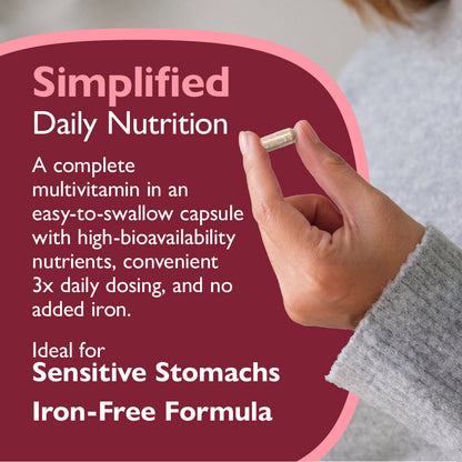 Bariatric Multivitamin Capsules, Iron-Free