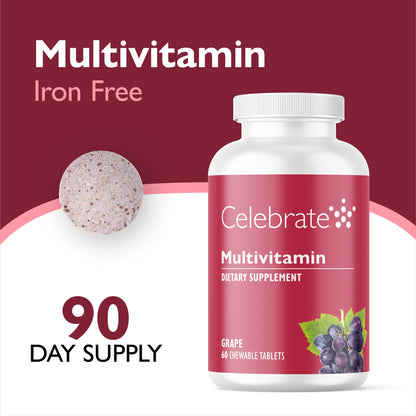Bariatric Multivitamin Chewable, Iron Free