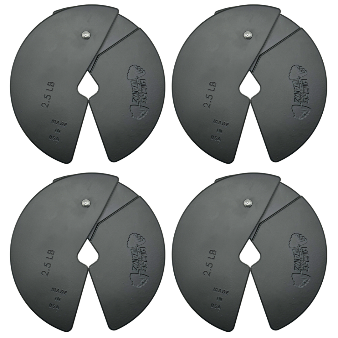 Micro Gainz 2.5LB Dumbbell Fractional Weight Plates - The Track and Field Store