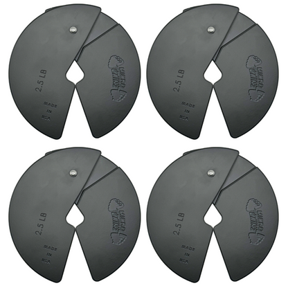 Micro Gainz 2.5LB Dumbbell Fractional Weight Plates - The Track and Field Store