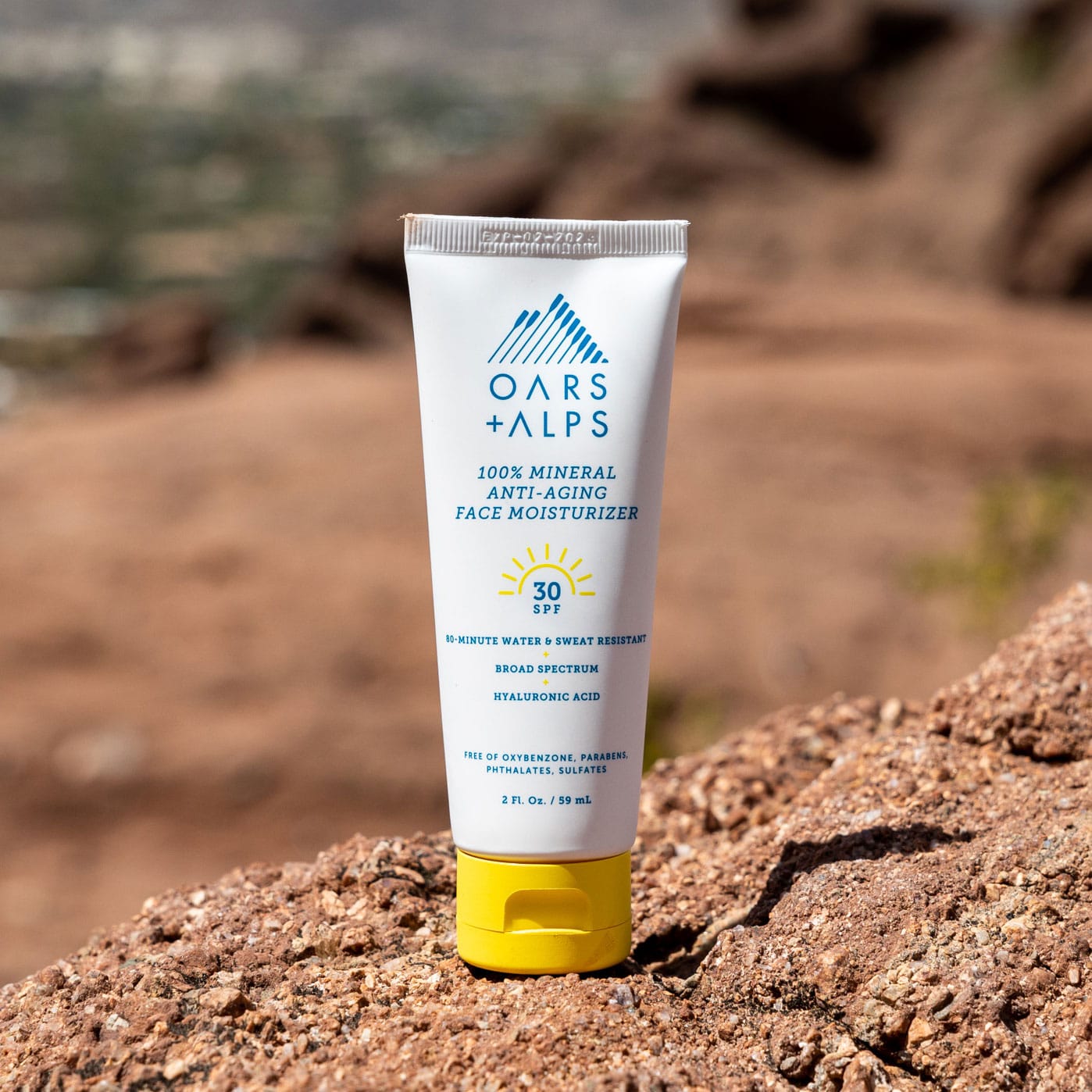 100% Mineral Anti-Aging Face Moisturizer with SPF 30 - Oars + Alps - The Track and Field Store
