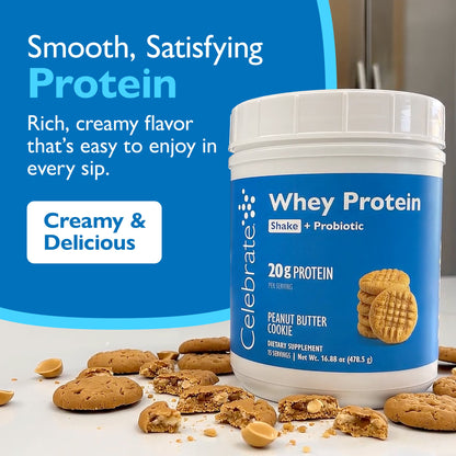 Celebrate® Whey Protein Shake + Probiotic