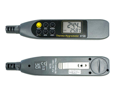 Pen Style Thermo-Hygrometer with Wet Bulb and Dew Point - Sper Scientific