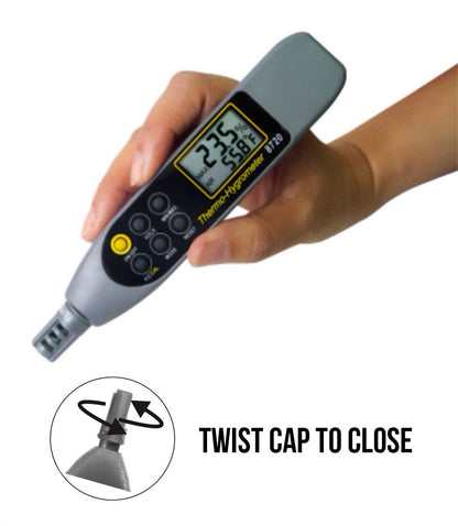 Pen Style Thermo-Hygrometer with Wet Bulb and Dew Point - Sper Scientific