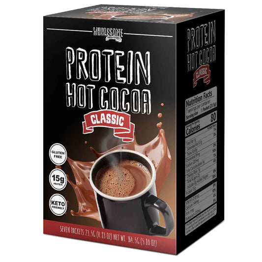 Protein Hot Chocolate - High Protein & Low in Carbs, Keto-Friendly - Wholesome Provisions