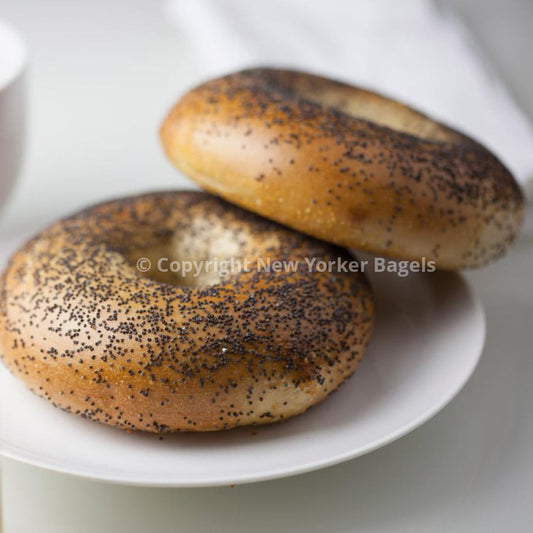 Poppy Bagels - 2 Dozen