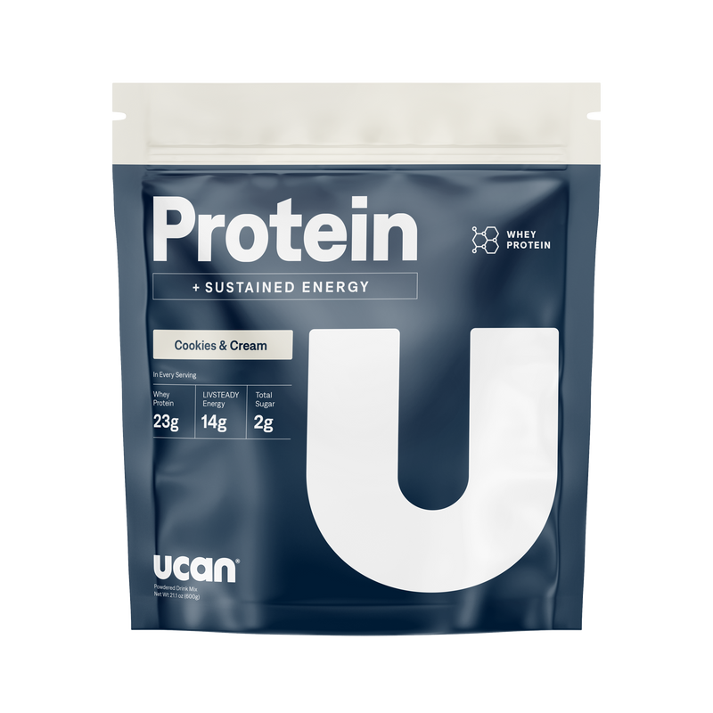 Cookies & Cream Protein + Energy Powder - UCAN - The Track and Field Store