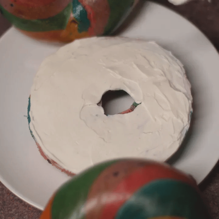 Rainbow Bagels