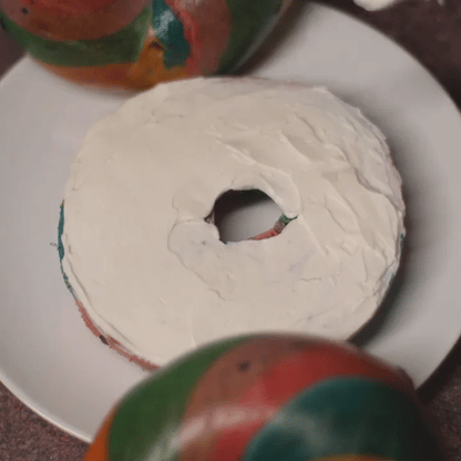 Rainbow Bagels
