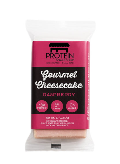 Raspberry Protein Cheesecake, 6-Ct, Low Carb, Gluten-Free, Snack Bar