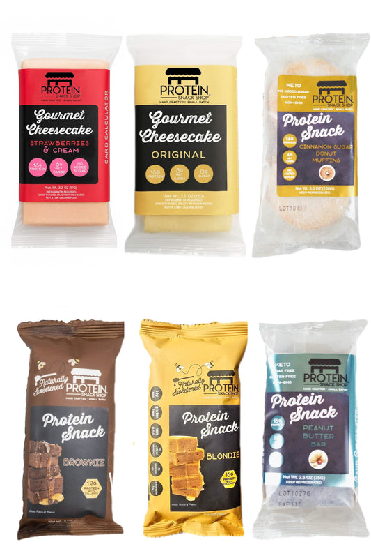 Protein Snack Pack Sampler, 6-Ct, Gluten-Free, Snack