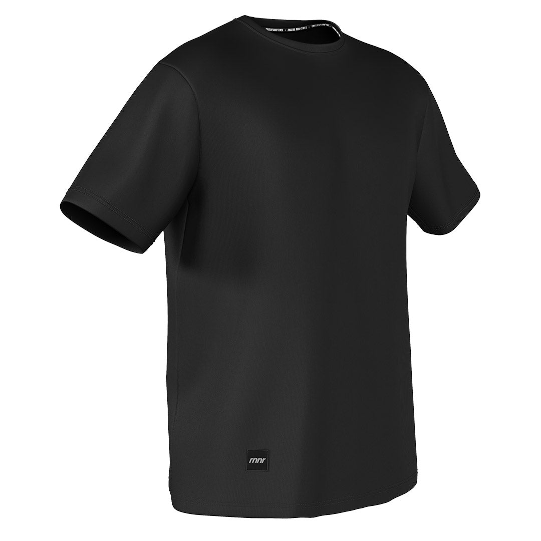 Men's Running Tee- Black - RNNR - The Track and Field Store