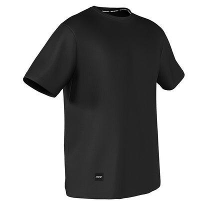 Men's Running Tee- Black - RNNR - The Track and Field Store