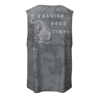 Men's Muscle Tee- Smoked Pearl - RNNR - The Track and Field Store