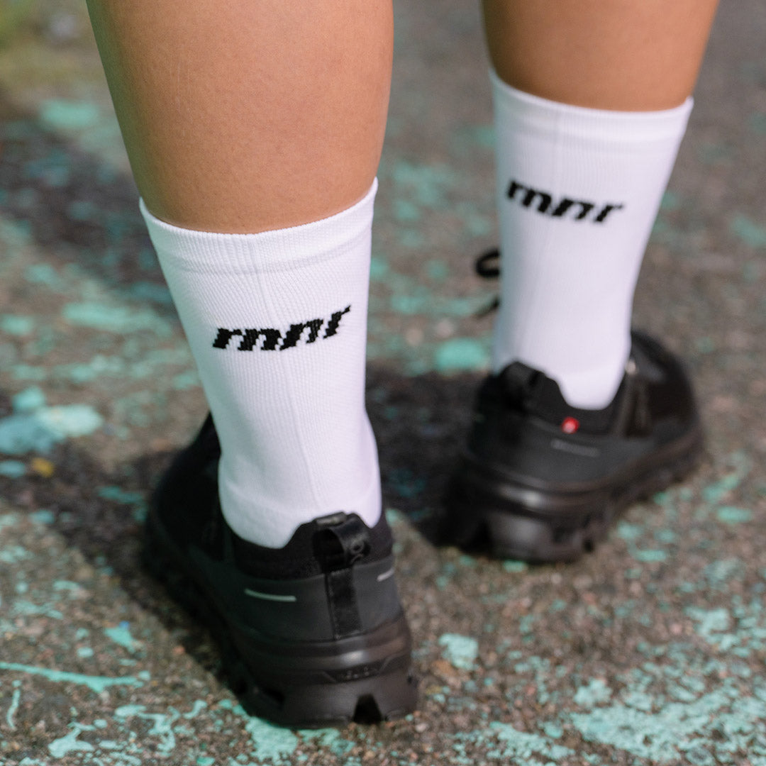 Marathon Crew Sock- Basic White - RNNR - The Track and Field Store