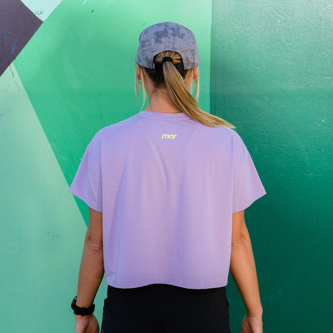 Women's RunningTee: Lavendula - RNNR - The Track and Field Store