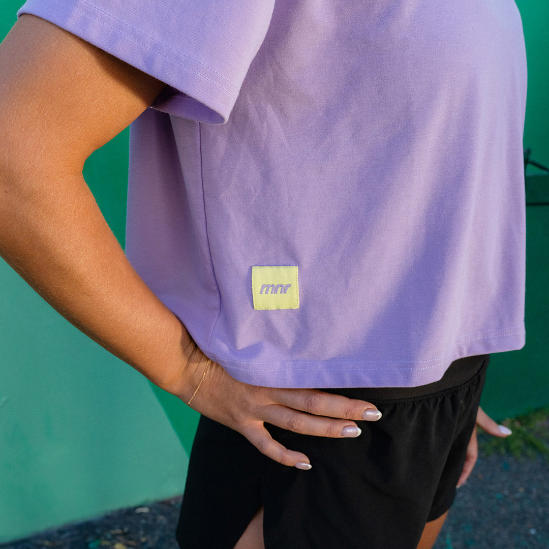 Women's RunningTee: Lavendula - RNNR - The Track and Field Store