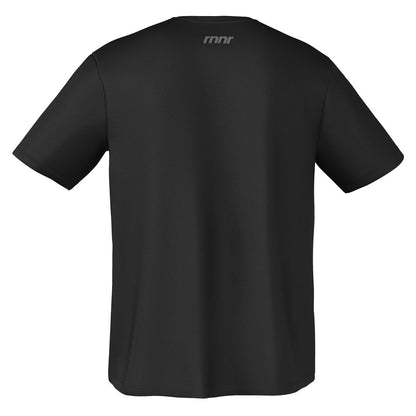 Men's Running Tee- Black - RNNR - The Track and Field Store