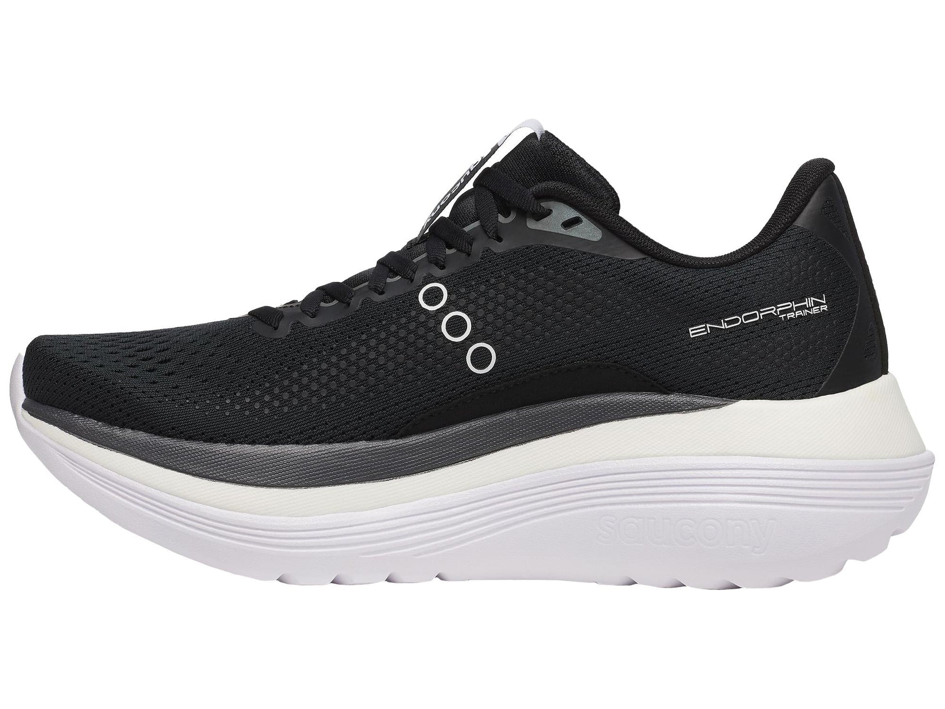 Women's Endorphin Trainer - Black and White - SAUCONY - The Track and Field Store