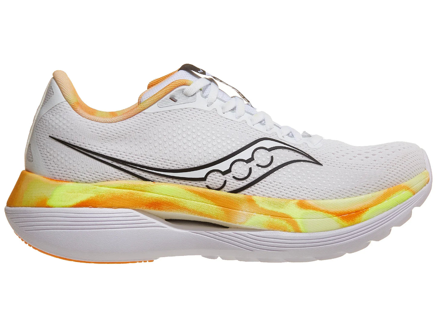 Men's Endorphin Trainer - White and Black -SAUCONY