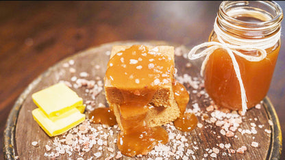 Salted Caramel Protein Blondie, 6-Ct, Honey Sweetened, Gluten-Free, Snack Bar - Protein Snack Shop