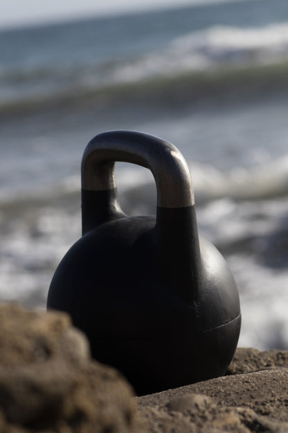 Adjustable Kettlebell 12–32 kg (26–71 lb) — Competition-Style, Black | SoCal Kettlebellz