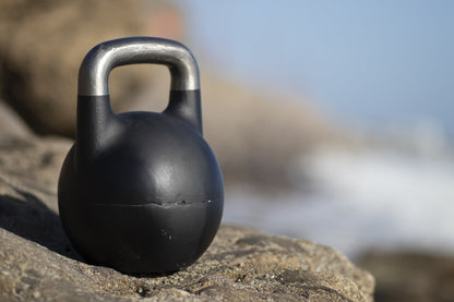 Adjustable Kettlebell 12–32 kg (26–71 lb) — Competition-Style, Black | SoCal Kettlebellz