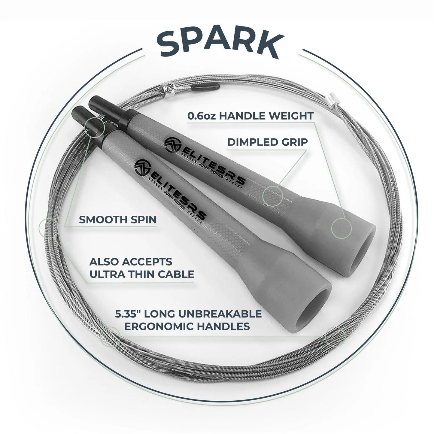 Spark Speed Jump Rope - Elite Jumps