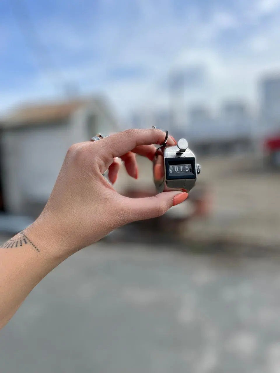 Stainless Steel Hand Tally Counter (H-102) - Elite Jumps