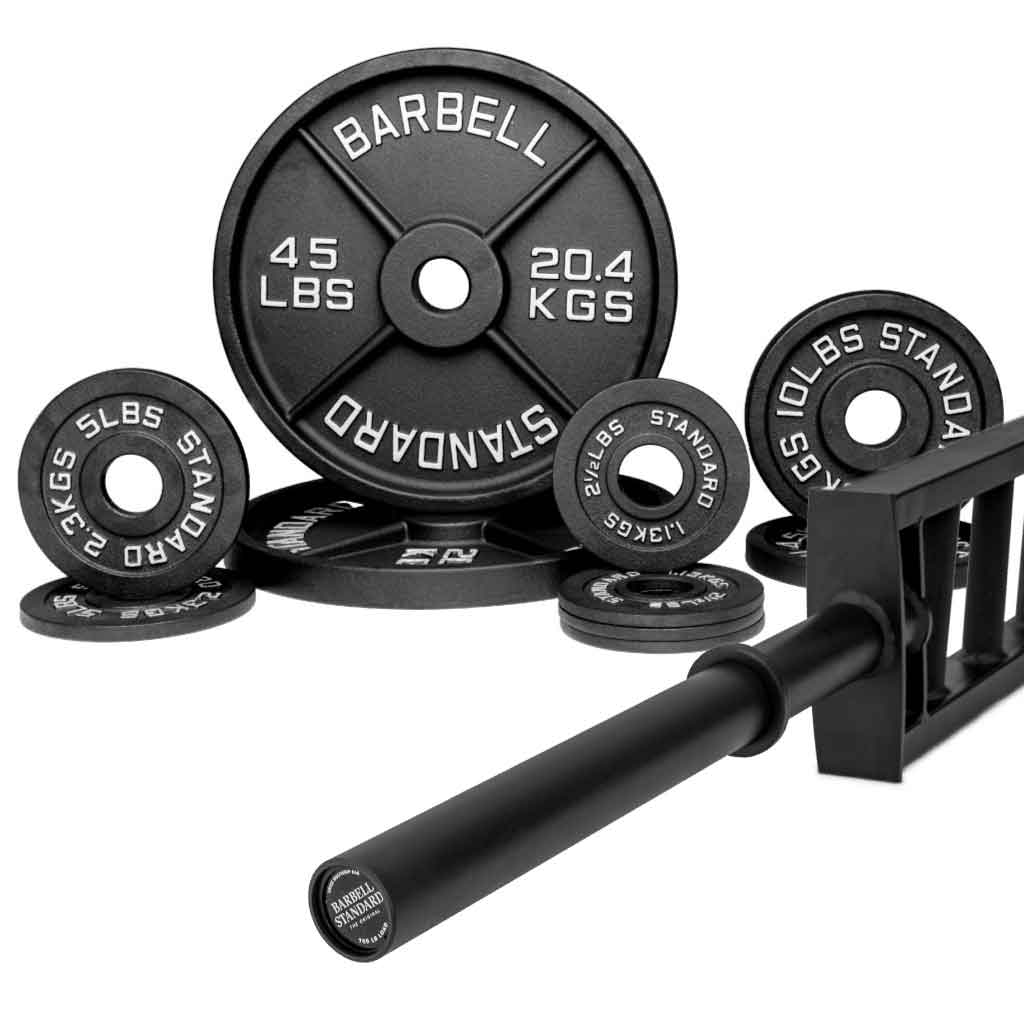 Specialty Bar & Weight Set Bundle Builder - Barbell Standard
