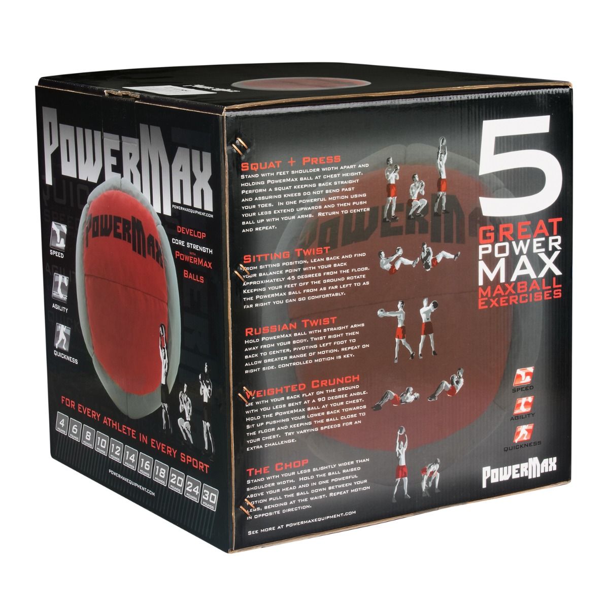 Powermax Medicine Balls V2 - The Track and Field Store