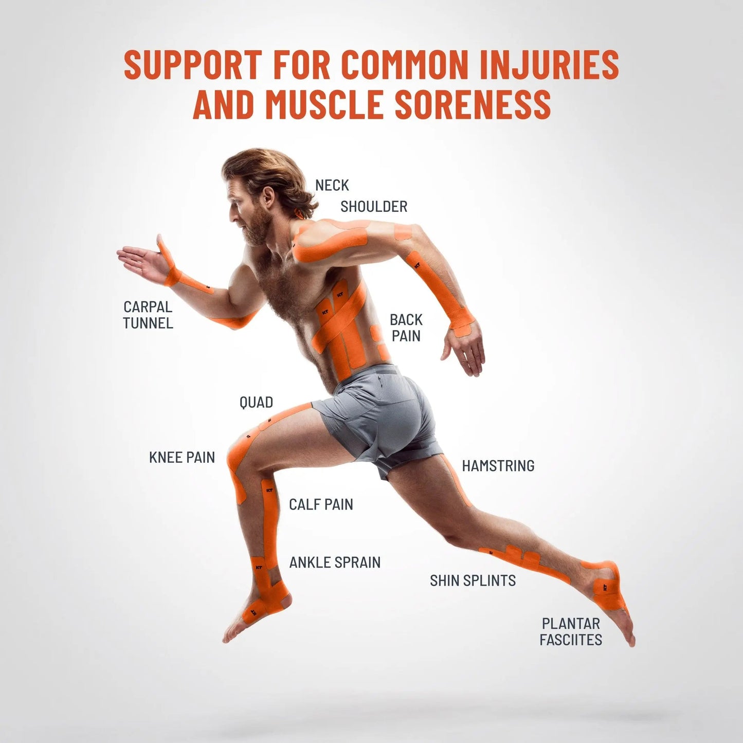 KT Health Pain Relief Roll-On Gel KT Tape