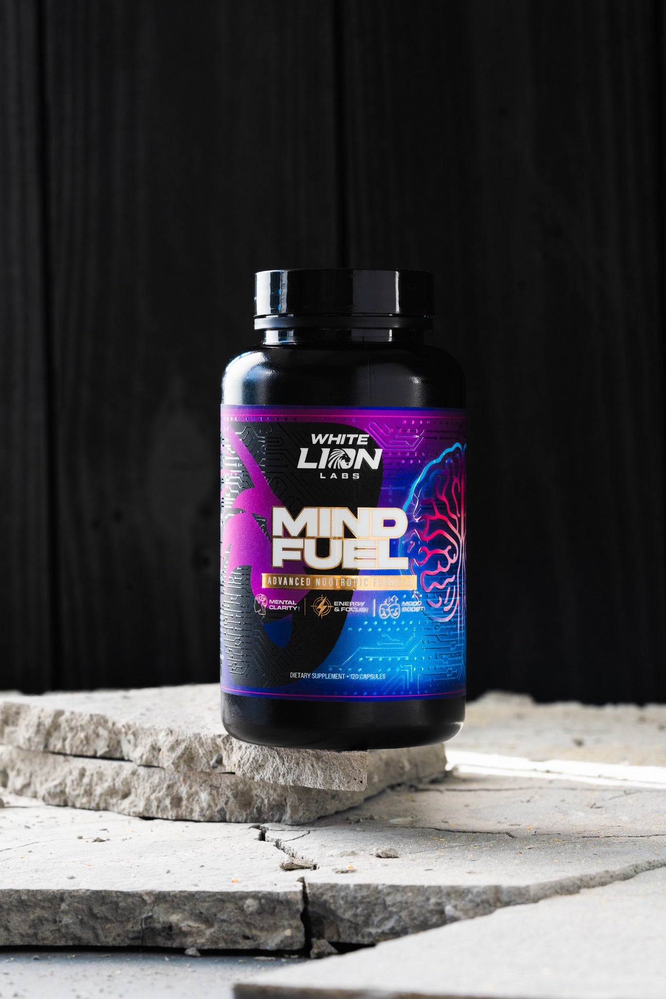Nootropic "Mind Fuel" Cognitive Enhancer - White Lion Labs - The Track and Field Store
