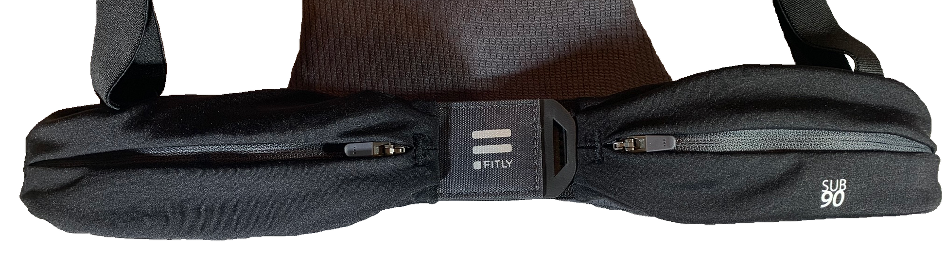 FITLY Sub90 - Hydro Running Pack - Edgy Black - The Track and Field Store